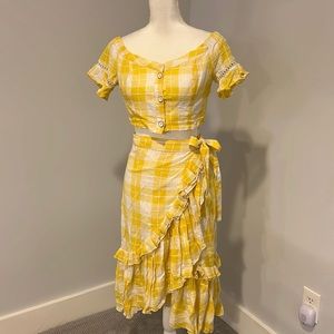 Red Carter 2 piece set